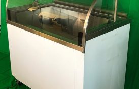 Dipping Cabinet - Curved Glass